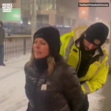 Another convoy organizer arrested. Their actions will only harden the people's resolve.