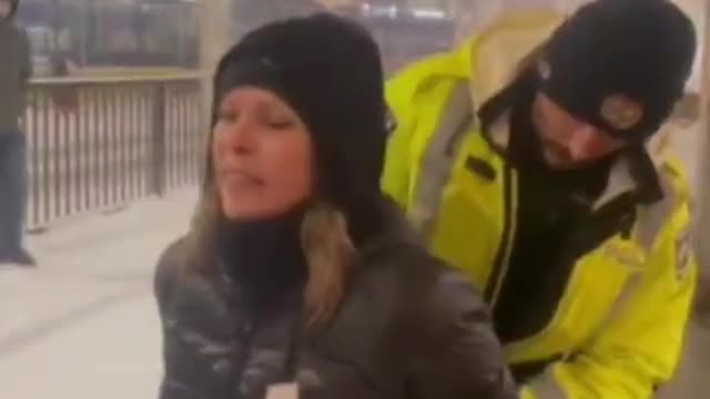 Another convoy organizer arrested. Their actions will only harden the people's resolve.