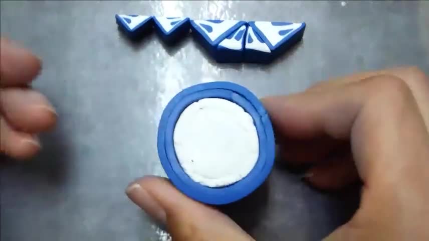 Assemble Soft Pottery Of Different Colors