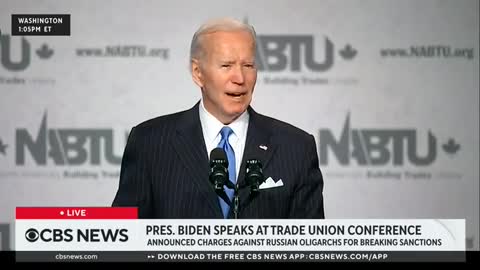 Angry Joe Biden Talks Tough, Doubles Down On The Russia & Ukraine War Drum, This Time He 'Means It'