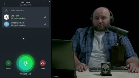 Open Lines on Telegram (TEST: Not An Official Show) | UFO HUB Live Stream #6
