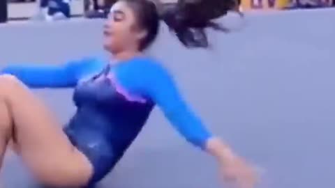 WOW! 😲🩰 - Felicia Hano Floor Routine gymnastics 🩰🔥