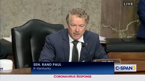 USA - Sen. Rand Paul just ENDED Fauci on LIVE TV