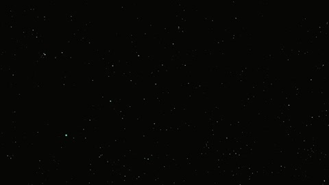 Clear night sky covered with abundant stars