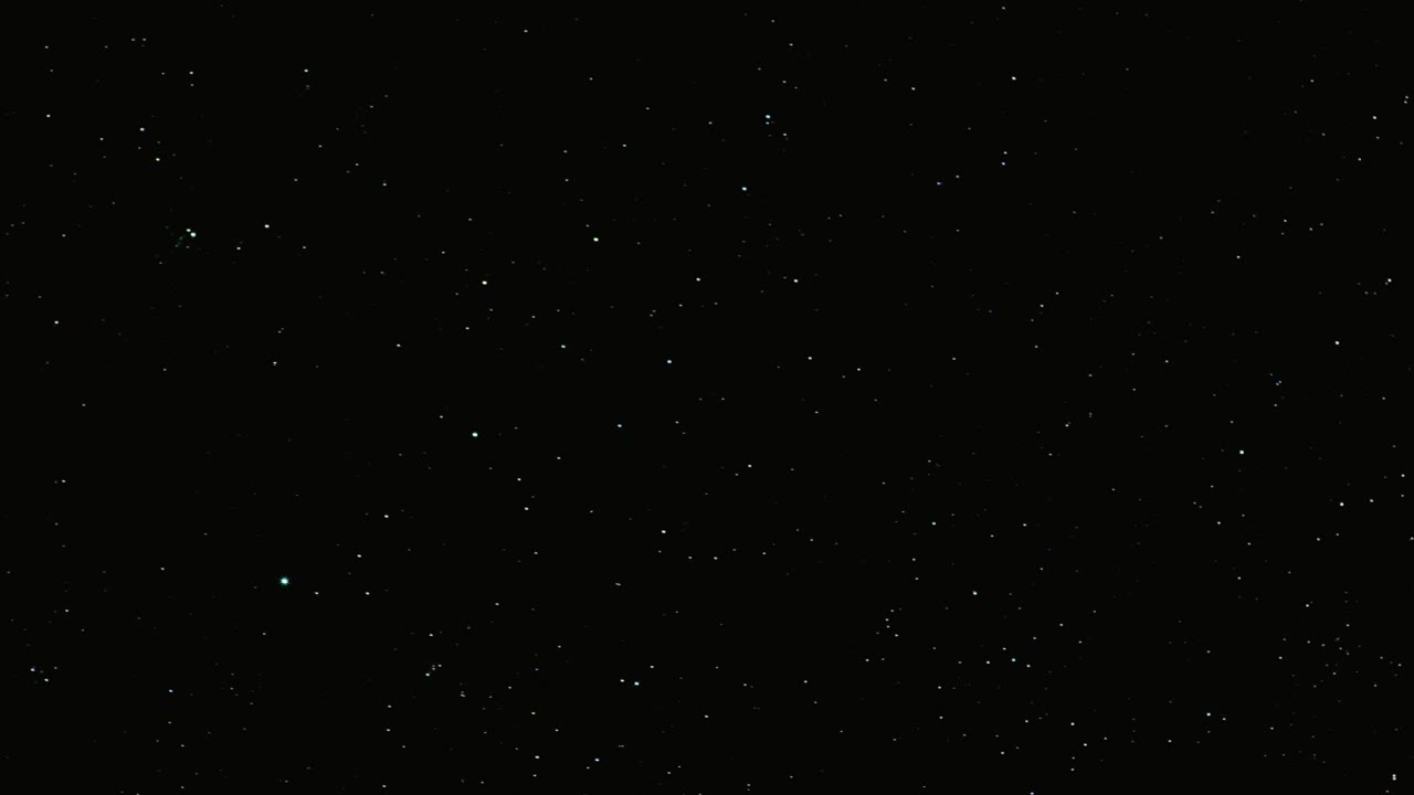 Clear night sky covered with abundant stars