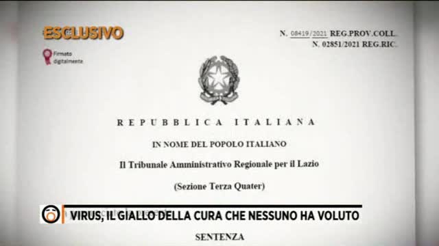 FUORI DAL CORO 07/09/2021 L'AIFA E LE CURE MONOCLONALI CESTINATE