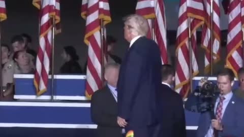 President Trump Rally Exit - Lean on Me