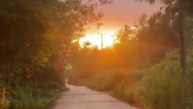 Walk towards the sun