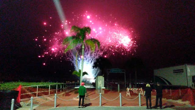 New Years Gulfport Fireworks