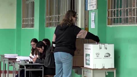 Ecuador votes in election marred by violence