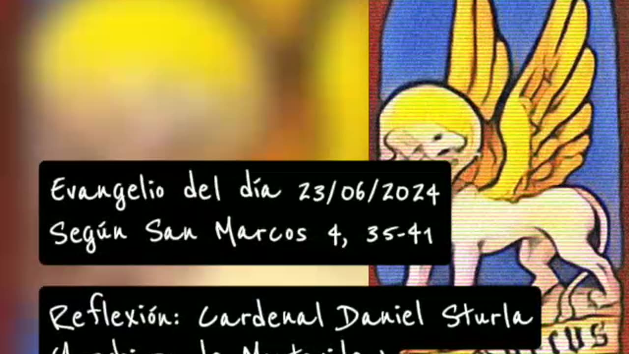 Evangelio del día 23/06/2024 según San Marcos 4, 35-41 - Cardenal Daniel Sturla