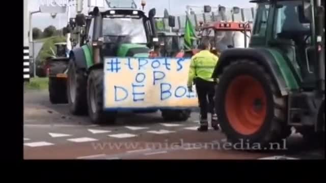 Netherlands: Massive farmers protests and convoys July 4-5, 2022