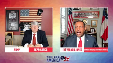 (R) Vernon Jones-Candidate for US House District 10 joins #BKP Politics!