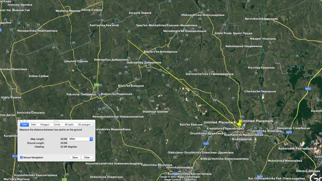 Kramatorsk train station Missile Attack - Missile Origin Trajectory