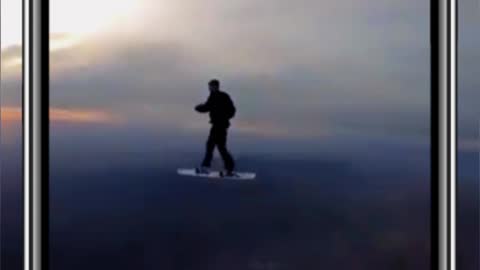 Foreign sports god high altitude extreme sports video, watch not dizzy count you win