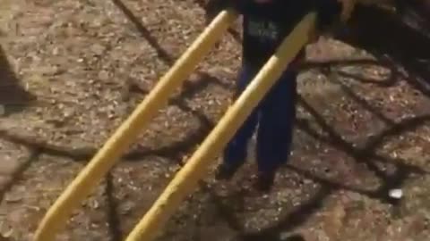 Funny Kid Fall over the bars | Funny kids Fails