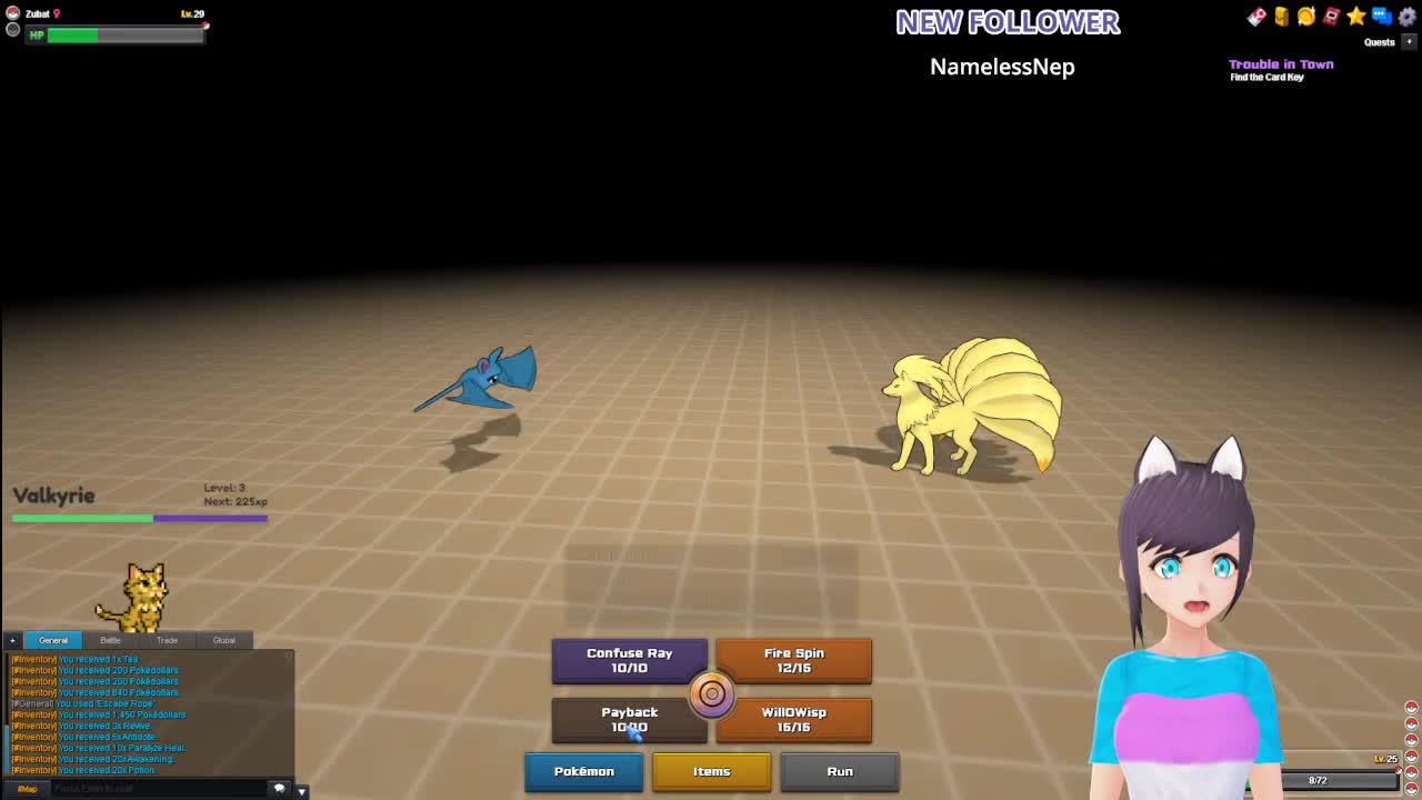 Beating erica! Then getting lost. PokeOne continues!