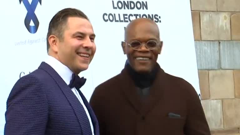 A-listers turn out for Samuel L. Jackson's cancer charity fashion ball