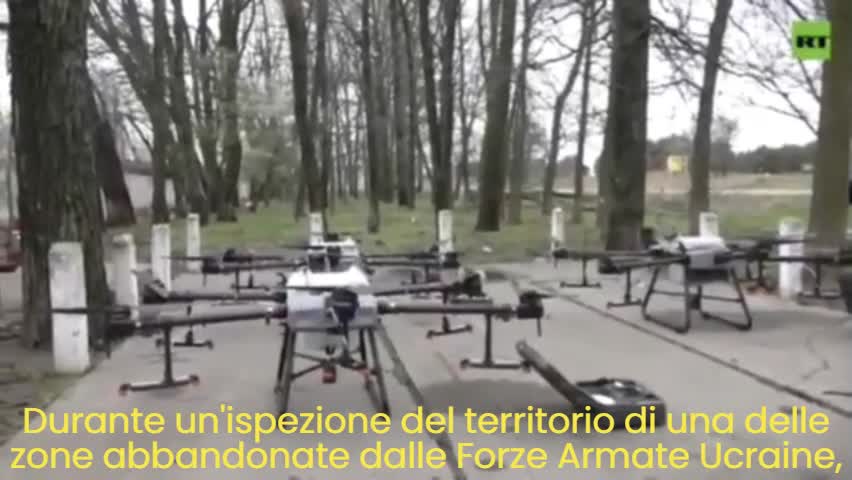 Droni per irrorare l'esercito russo?