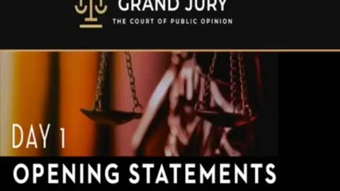 Grand Jury Opening Statements Day 1 - Covid 19