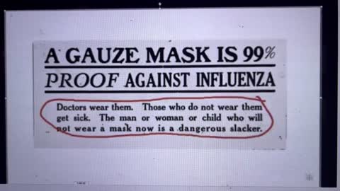 1918 Spanish Flu Almost identical mass manipulation as our Plandemic