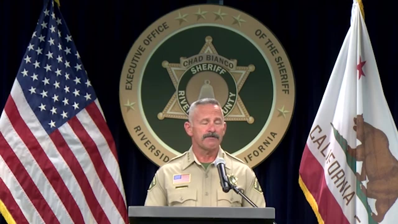 October 13, 2024 RSO Chad Bianco Press Conference