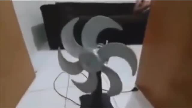 Ghost Fan wheel without electricity