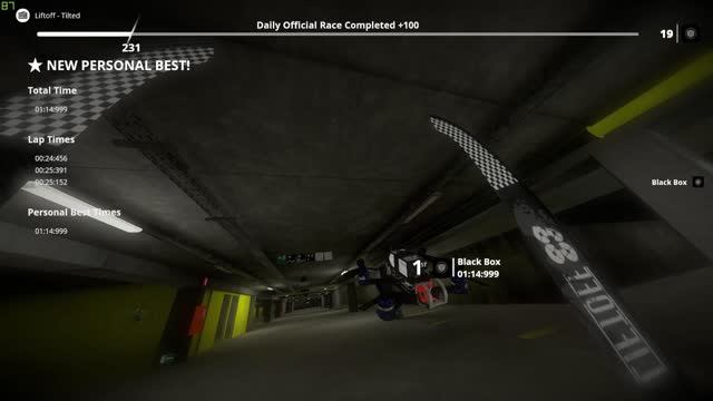 Liftoff - Minus Two: The Underground Scene - SL 24.456 and Race 1:14.999