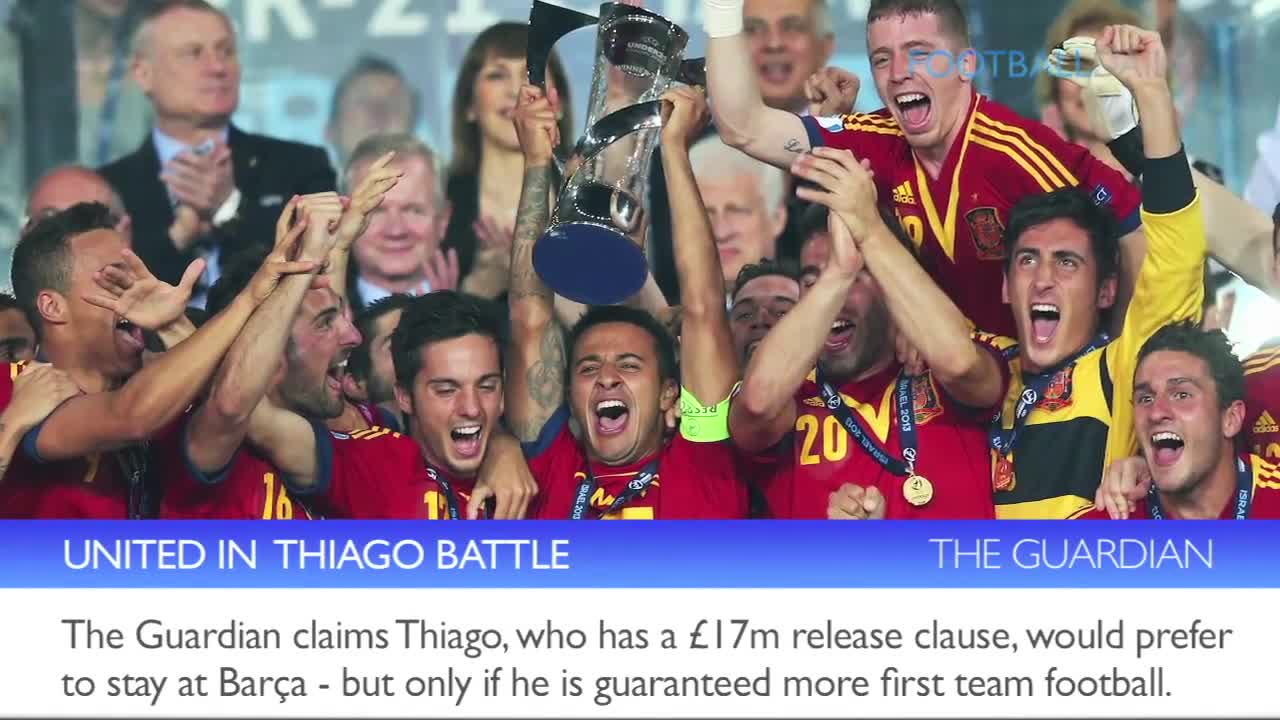 Transfer Talk - Thiago to Manchester United?