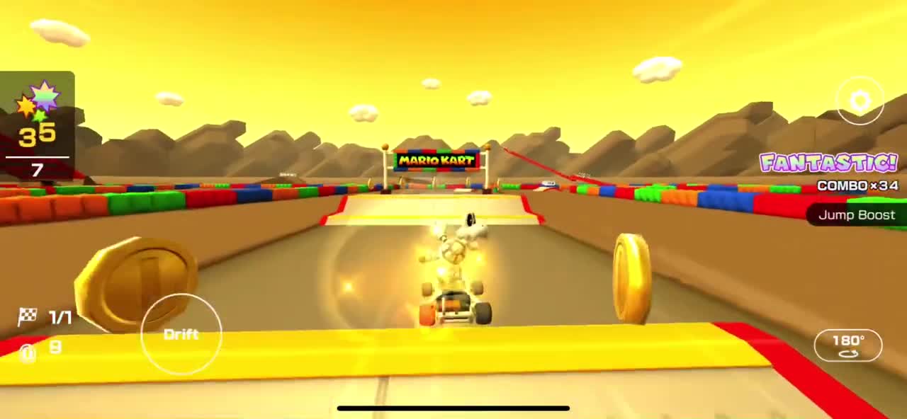 Mario Kart Tour - Monty Mole Cup Challenge: Combo Attack Gameplay