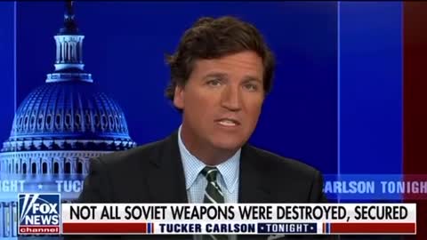 Tucker says the media is lying about the bio-labs.