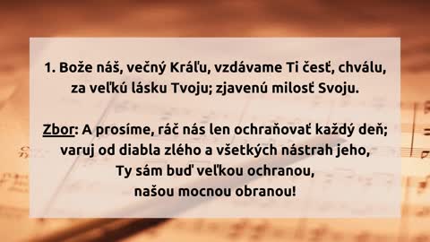 359. Bože náš, večný Kráľu