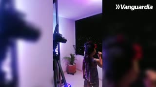 La historia de la dulce voz que alegra las noches de aislamiento en Bucaramanga