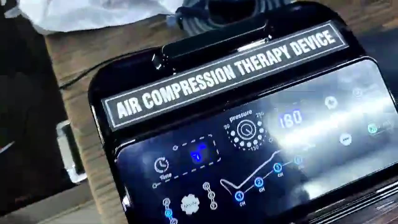 Digital Air Compression Therapy Device 4 Chamber Sequential SCD Therapy