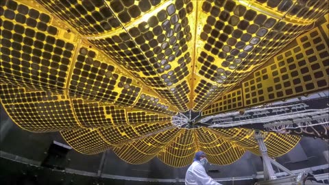 NASA’s Lucy Mission Extends its Solar Arrays
