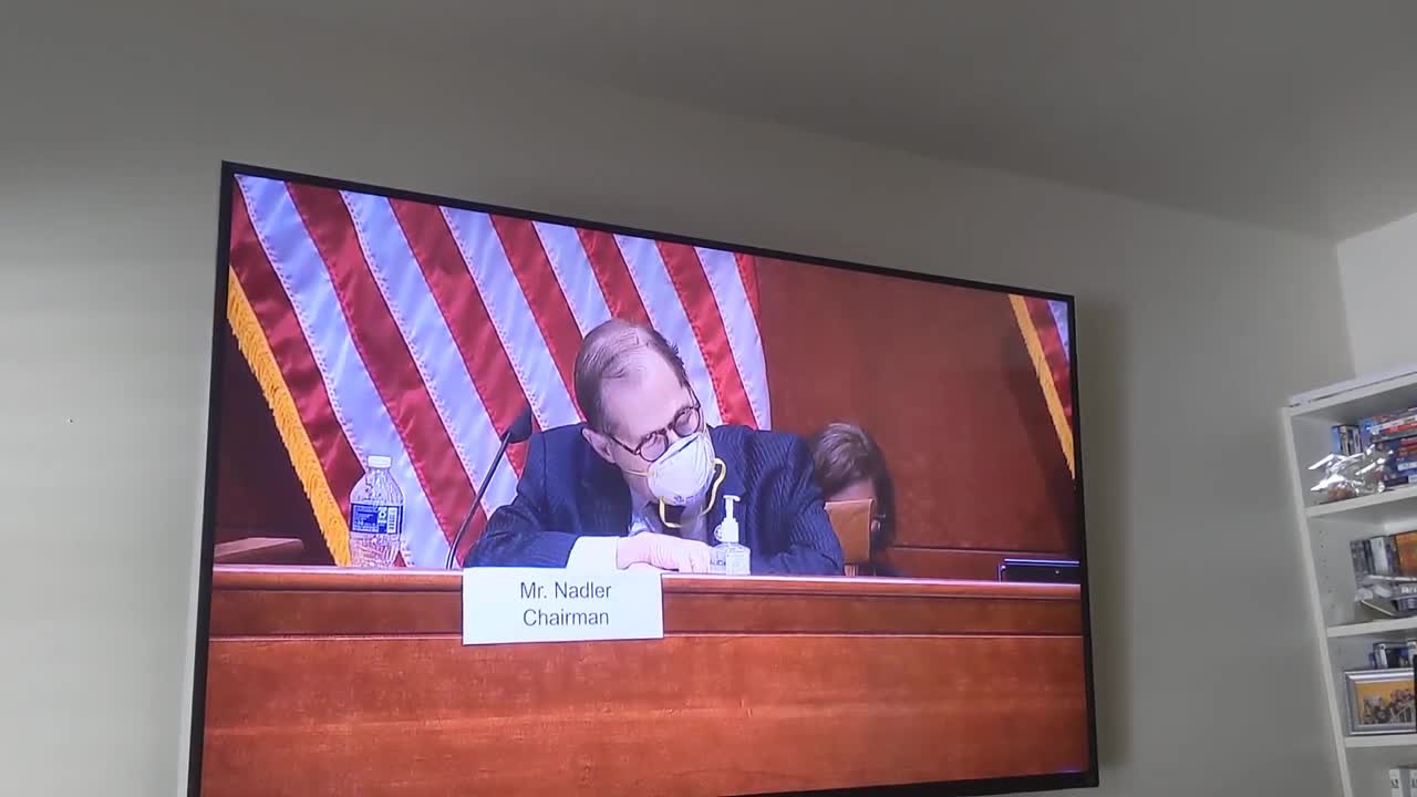 Jerry Nadler Falls Asleep During Hearing