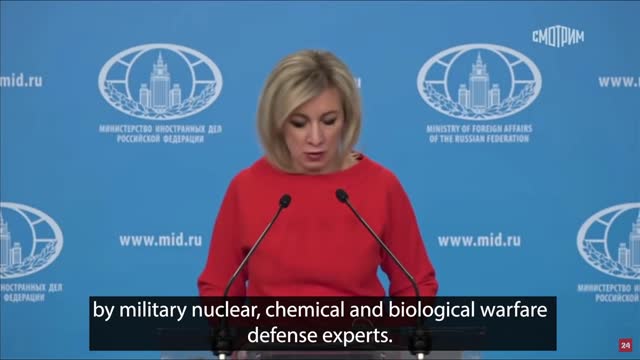 What Zakharova actually said (subtitles)