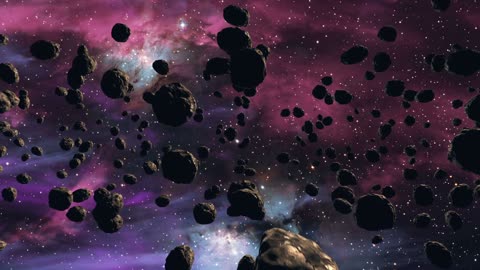 stones in colorful Galaxy