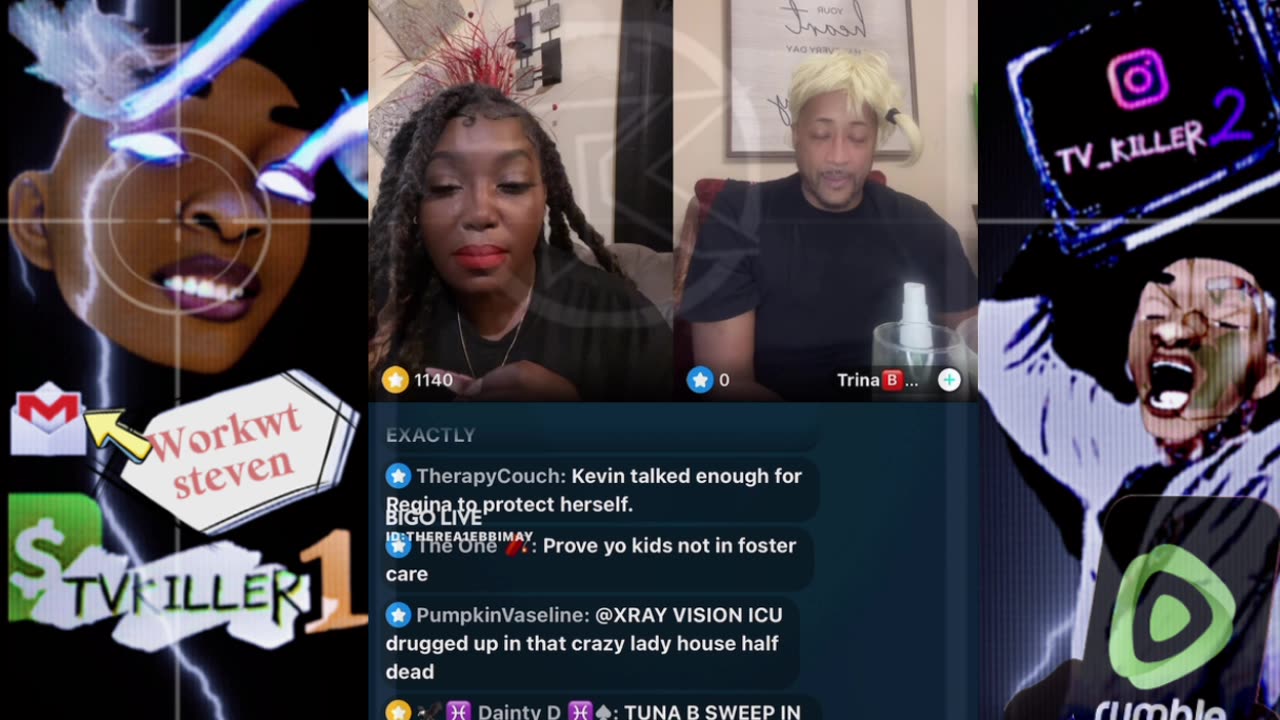 EBBIMAY & TRINA B SIT DOWN