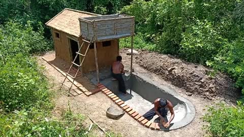 Build Shower Beautiful Tank