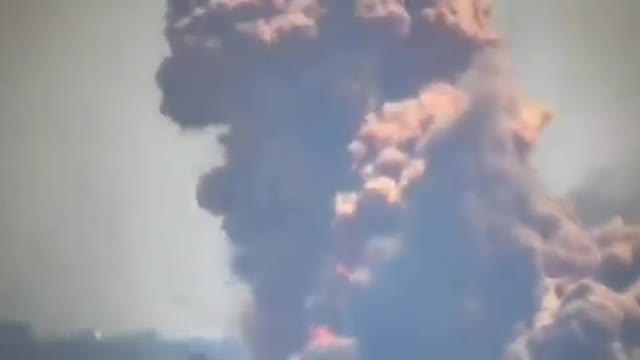 Ukrainian defenders destroyed a Russian ammunition depot