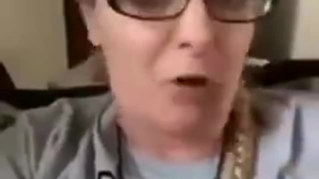 ANGRY NURSE HAS HAD IT WITH THE COVID-19 HOAX (MIRRORED)
