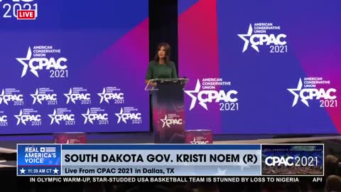 Gov. Kristi Noem tells CPAC attendees "We have no idea what hard is."