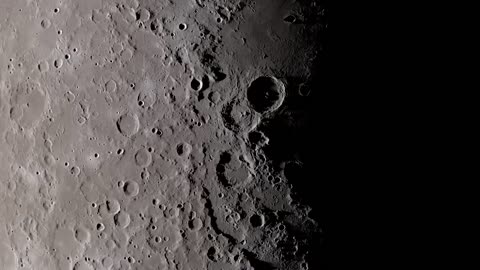 Moon-close up view