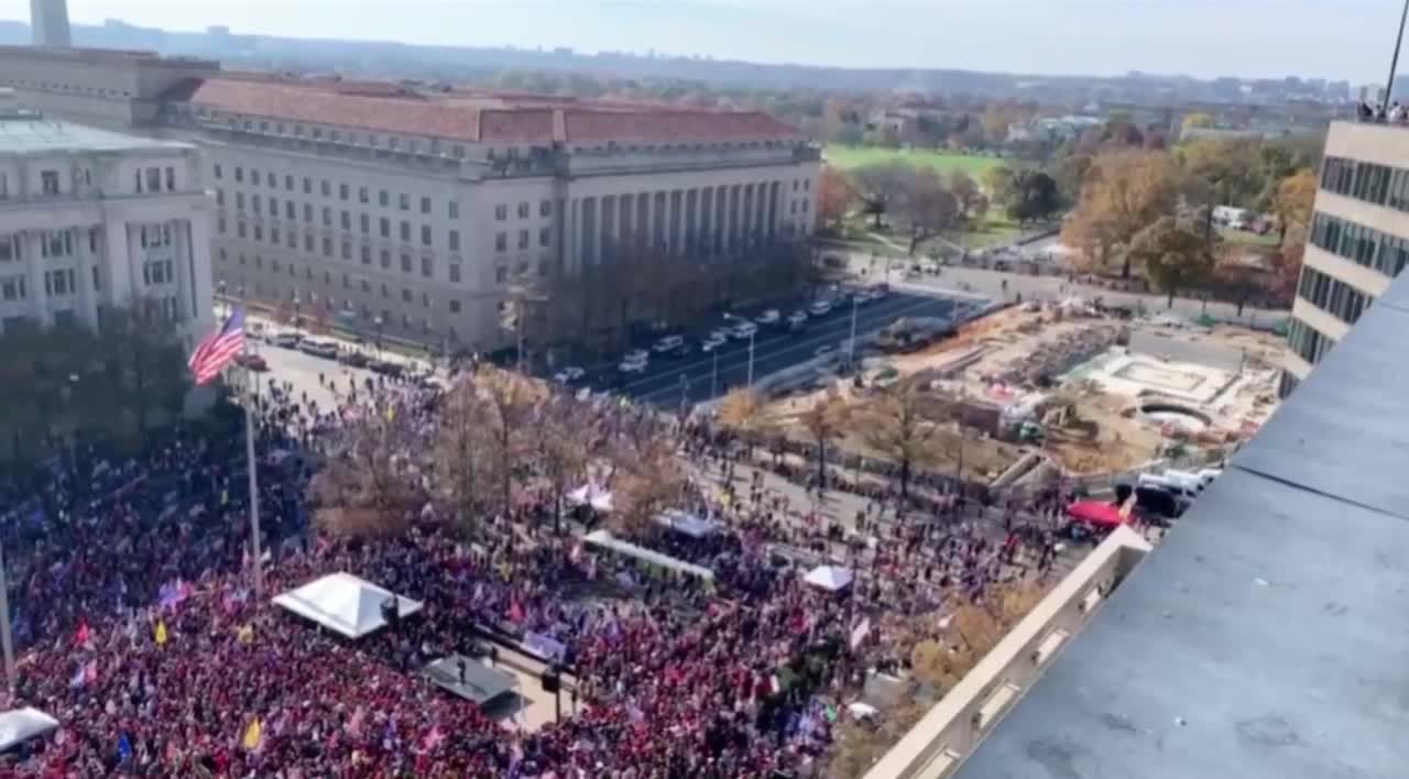 Good vs Evil as a million Patriots stand up