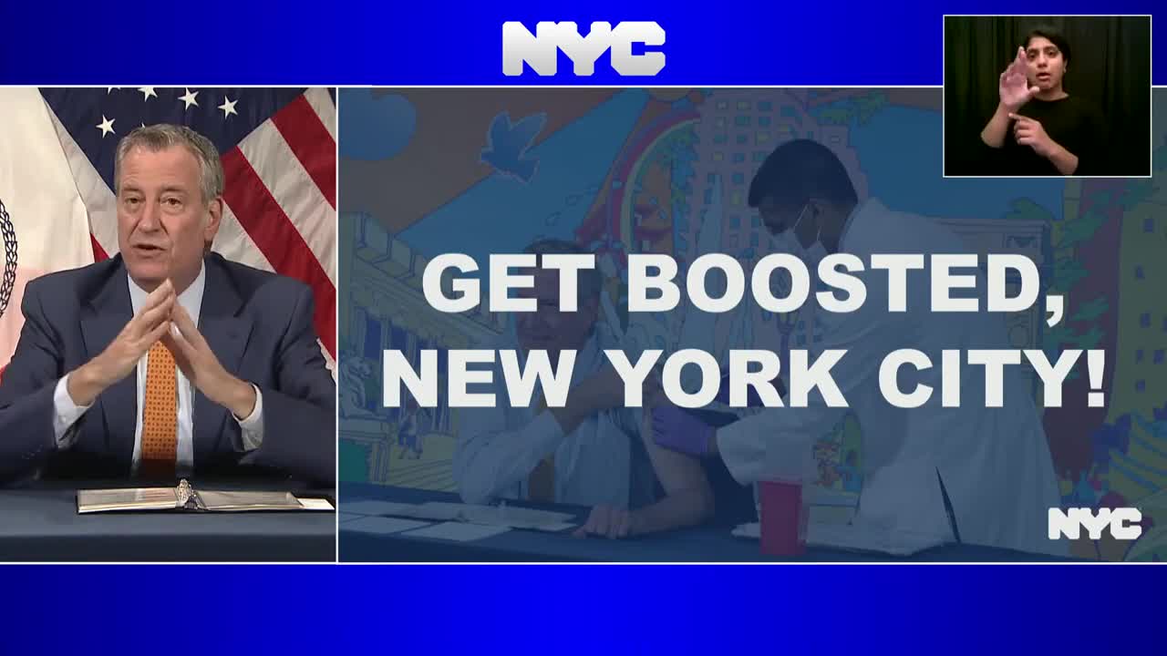 De Blasio Thanks Biden For New Steps To Combat Omicron Variant