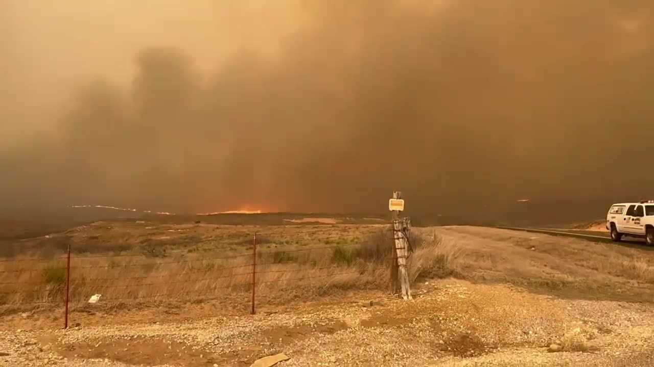 Disaster Declaration Issued in Texas After 60 Counties Affected By Wildfires