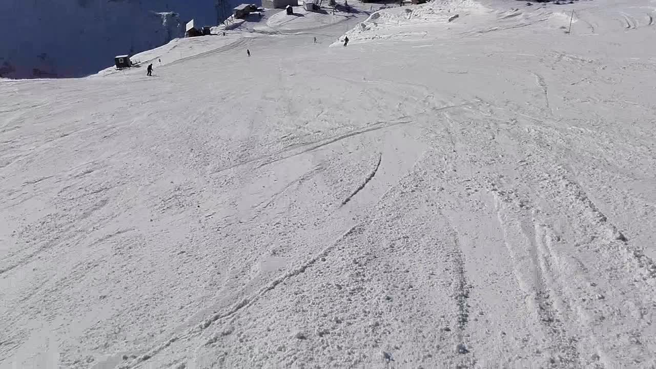 Descent from Mount Elbrus