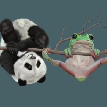 Pandamonium with Frog