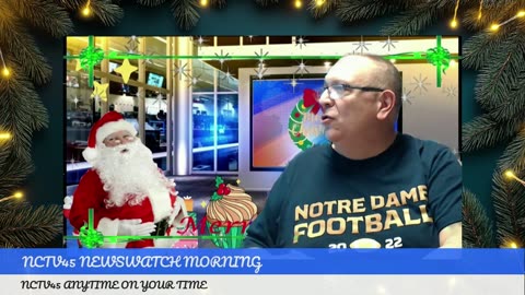 NCTV45 NEWSWATCH MORNING SUN DEC 22 2024 WITH ANGELO PERROTTA